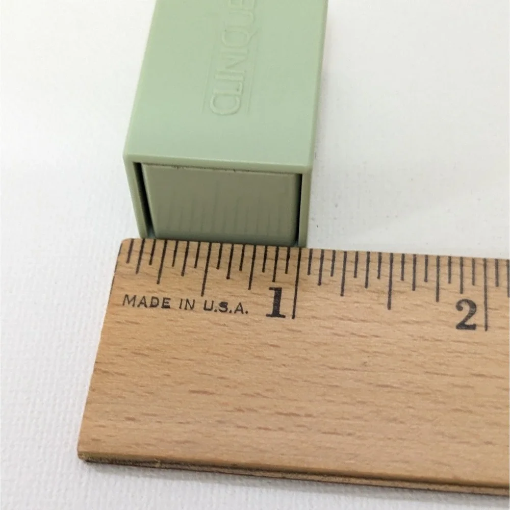 Vintage Clinique Eye And Lip Pencil Sharpener Green Box For Shavings Travel
